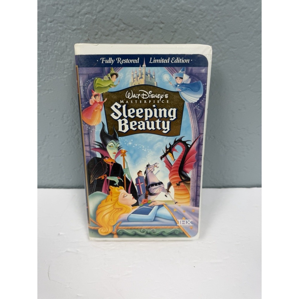 Sleeping Beauty Disney Masterpiece VHS Limited Edition Fully Restored